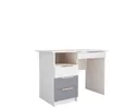 Стол письменный Лавис СТД 1070.1 - Белый/Белый Софт/Серый Эмалит (ДСВ Мебель)