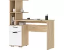 Стол письменный Санса СТ-01 - Дуб Сонома/Белый (Стендмебель)