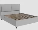 Кровать Венеция 1,4 - Велюр Серый Софт (ДСВ Мебель)