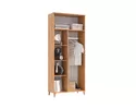Прихожая Ирис - Комплект 1 - Дуб Крафт/Браш Вайт (МИФ)