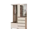 Прихожая Хелен - Комплект 1 - Дуб Крафт табачный/Кашемир (Стендмебель)