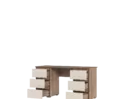 Стол письменный Хелен ПС-02 - Дуб Крафт табачный/Кашемир (Стендмебель)