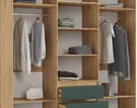 Шкаф 6-ти створчатый Норд - Дуб Крафт/Изумрудный (МИФ)