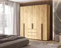 Шкаф 6-ти створчатый Норд - Дуб Крафт (МИФ)