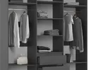 Шкаф 6-ти створчатый Норд - Графит (МИФ)