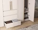 Шкаф 6-ти створчатый Норд (золото) - Кашемир (МИФ)