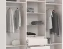 Шкаф 6-ти створчатый Норд (золото) - Кашемир (МИФ)