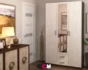 Шкаф 3 ств. Трио (Венге/Белфорт) Стендмебель