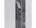 Шкаф угловой Сальма ШУ 021 (Анкор/Белый глянец) Стендмебель